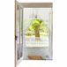 Luance Vliegen/insecten deur hor/vliegengordijn - wit - 75 x 220 cm (2 stuks)
