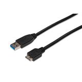 Assmann DIGITUS USB 3.0 aansluitkabel - 1.8m - zwart
