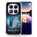 Cokitec Versterkte hoes voor Xiaomi Redmi Note 14 Pro 5G Manga Attack Titans Zwart