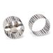 Patisse 13723 Set van 2 Kleine Smiley-Snijders, Roestvrij Staal, Ø 4 cm