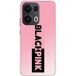 Oppo Hoesje voor Oppo Reno 13 Pro 5G met Blackpink-logo in roze en zwart