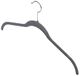 Domopak ® Kleerhangers, antislip, duurzaam, voor kleding, mantels, kleding, grijs, 4 stuks