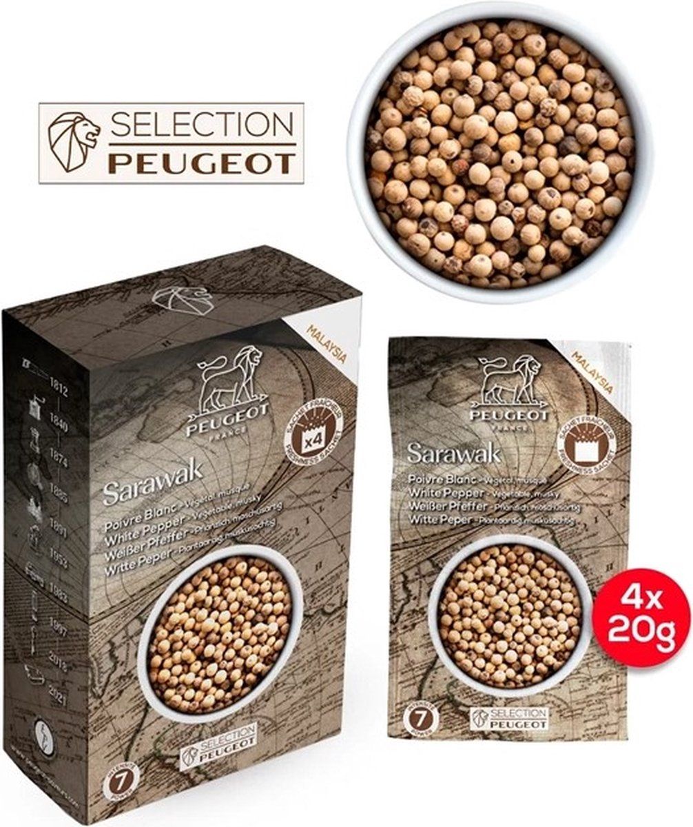 PEUGEOT Sarawak - Malaysia witte peper 80gr