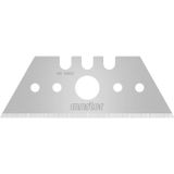 MARTOR 10 x trapeziummesje, vervangmesjes cutter, veiligheidsmesje, 18,8 mm, scherp, in dispenser, 2-voudig bruikbaar, Nr. 54065