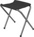 Sunnydays Camping/outdoor krukje - Inklapbaar - Zwart - Metaal/Polyester