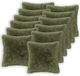 vidaXL - Kussensloop - 12 stuks - Groen - 45 x 45 cm