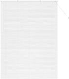 VidaXL Venetiaanse jaloezie wit 220 x 160 cm 25 mm aluminium