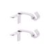 Kenney Fast Fit 5/8" Gordijnroede Beugels, Geborsteld Nikkel, 2 Stuks