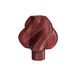 CRÈME ATELIER - Lampe sans fil rechargeable en rotin - Rouge - PLA recyclé - Designer Crème Atelier