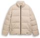 Tom Tailor Denim Cord Pufferjas met Opstaande Kraag - Maat S - Cashew Beige