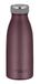 THERMOcafé by THERMOS TC BOTTLE burgundy mat 0,35 l, roestvrijstalen thermosfles, koolzuurbestendig, 12 uur warm 24 uur koud, lekvrij, voor school, onderweg en kantoor