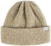 Regatta Lorelai gebreide beanie muts met fleece-voering voor dames, beige