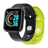 Nilox Trailband Smartwatch & Sportwatch NXSWTRAILBANDYL Zwart/Groen