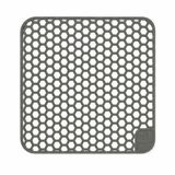 Waterval Gootsteenmat - Siliconen - Gunmetal Grey