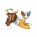 Goebel Minikat Milena Rosina Wachtmeister biscuit porselein figuur 9x4,5x6,5 cm