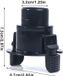 OEM NCD E-Commerce Handel GmbH Stofzuigeradapter accessoires vervangende slanghouder converter 32mm diameter