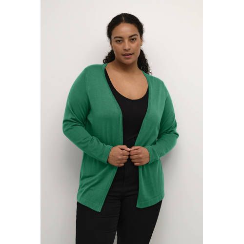 Kaffe Curve vest KCfarsia groen