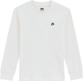WE Fashion Jongens T-shirt Lange mouw Wit Katoen Maat 98/104
