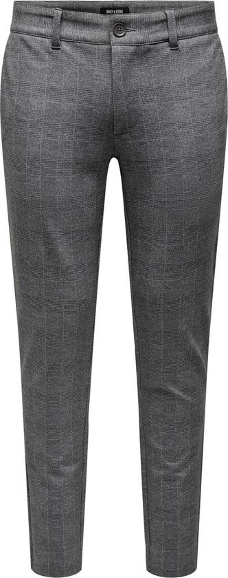 ONLY & SONS ONSMARK CHECK PANTS HY 9887 NOOS - Slim Fit - Men - W31 X L34 - Limestone