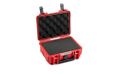 B&W International Beschermkoffer 500 (PP.23) rood met kubusschuim