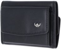 Golden Head Leren portemonnee Polo RFID Protect Minischeintasche 1314 Schwarz zwart