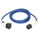as – Schwabe oplaadkabel voor hybride en elektrische auto MODE 3, type 2 oplaadkabel 1-fase 7,2 kW, 10 m, inclusief opbergtas, bedrijfstemperatuurbereik -30 °C tot +50 °C, blauw, 65105