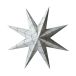 DBKD Paper winter star Carré blanc, moyen, Ø14 cm