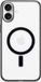 OtterBox Lumen Series-hoesje met MagSafe voor iPhone 16 Plus – Zwart