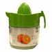 Excellent Houseware Sinaasappelpers/citruspers Mini - Handmatig - kunststof - 15 x 12 cm - groen