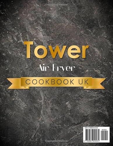 Tower Air Fryer Cookbook UK: 1200 Recipes