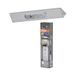 OSRAM basisunitlamp zilver, koel wit, 4000 K | Linearled Mobile Triangle, Indoor Wall Lighting, Zilver, 25000 h, verpakking van 1