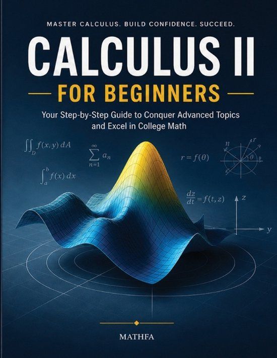 Calculus Mathfa Calculus II for Beginners: A Comprehensive Review and Step-By-Step Guide to Learning Calculus II