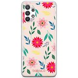 ERT GROUP mobiel telefoonhoesje voor Samsung A32 5G origineel en officieel erkend Babaco patroon Flowers 010