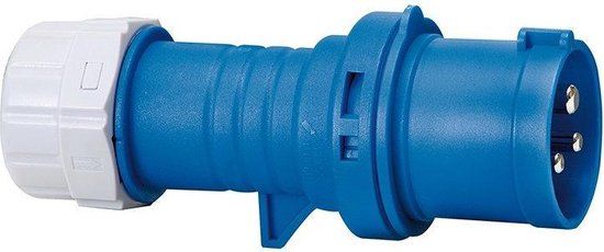 Brennenstuhl CEE-stekker IP44 (230V, 16A, voor buiten) - Blauw
