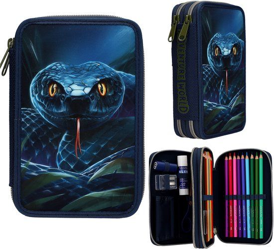 Depesche Adventure World 2-vaks etui - SLANG