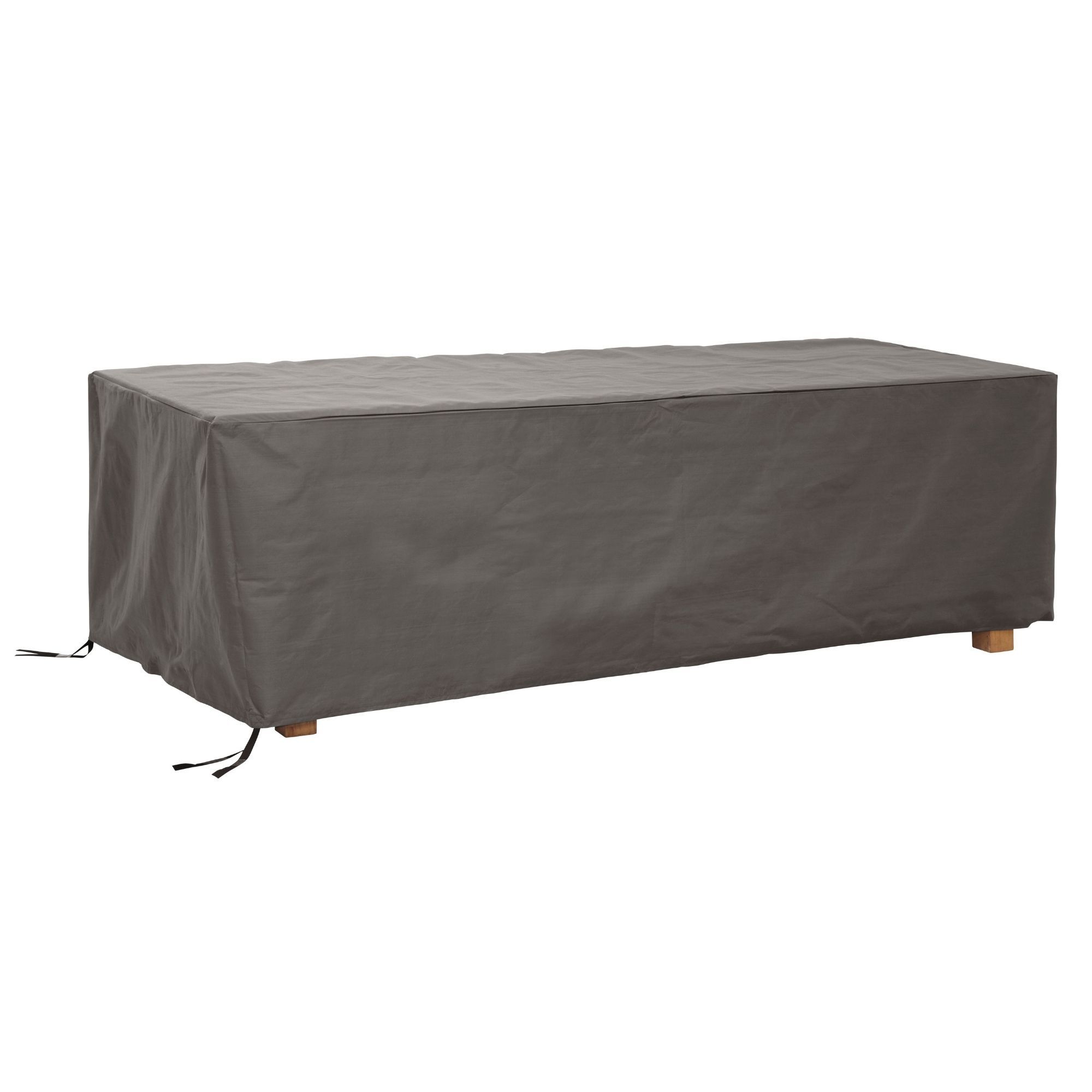 Perel Buitenhoes voor rechthoekige tuintafel - 225 x 105 x 75 cm - Antraciet