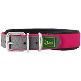 HUNTER Convenience Comfort Hondenhalsband van kunststof, neopreen, 50 m, frambozen