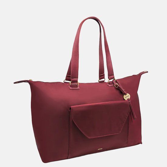 MŌSZ Grote dames reistas bordeaux - 37 liter : Sandy handbagage reistas / sporttas