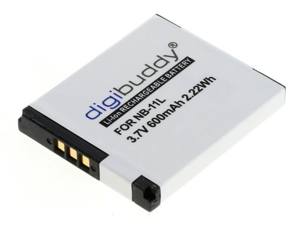 Digibuddy Accu voor Canon NB-11L Canon NB-11LH 600mAh ON2667