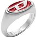 Diesel heren edelstaal Ring heren 56 Zilver