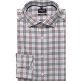 OLYMP Luxor Modern Fit Overhemd blauw, Ruit