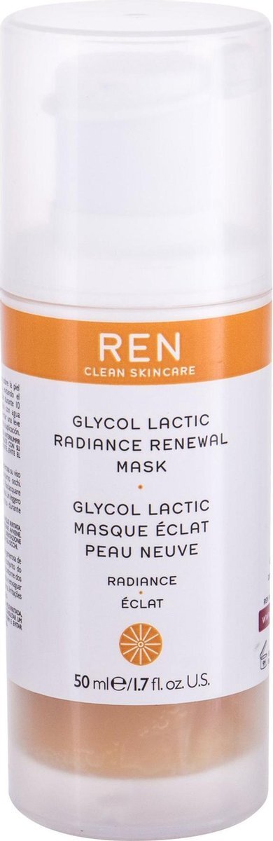 REN Clean Skincare Face by Glycol Lactic Radiance Renewal Mask / 1.7 fl.oz. 50ml