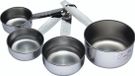 KitchenCraft tasses à mesurer en acier inoxydable (set de 4)
