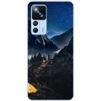 1001 coques Xiaomi Siliconen hoesje compatibel met Xiaomi Mi 12T, Xiaomi Mi 12T Pro Alleen in de bergen