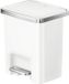 EKO Hana 2 Pedaalemmer 15 liter Plastic Wit
