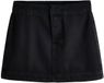 Next Dames Denim Minirok Tall Zwart