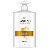 Pantene Pro-V Repair & Protect Shampoo 1000ml pompe cheveux secs abîmés. Active Nutri-Plex