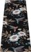 Bol Tapis de yoga de voyage portable, pliable, tapis d'entraînement léger, idéal pour le yoga, le Pilates, le Bikram, les étirements, l'entraînement et le mouvement (183 cm x 61 cm x 1,5 mm) noir