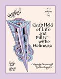 Grab Jewish Art Journal: Grab Hold of Life and Fill It with Holiness