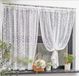 Jacquard filet rideaux